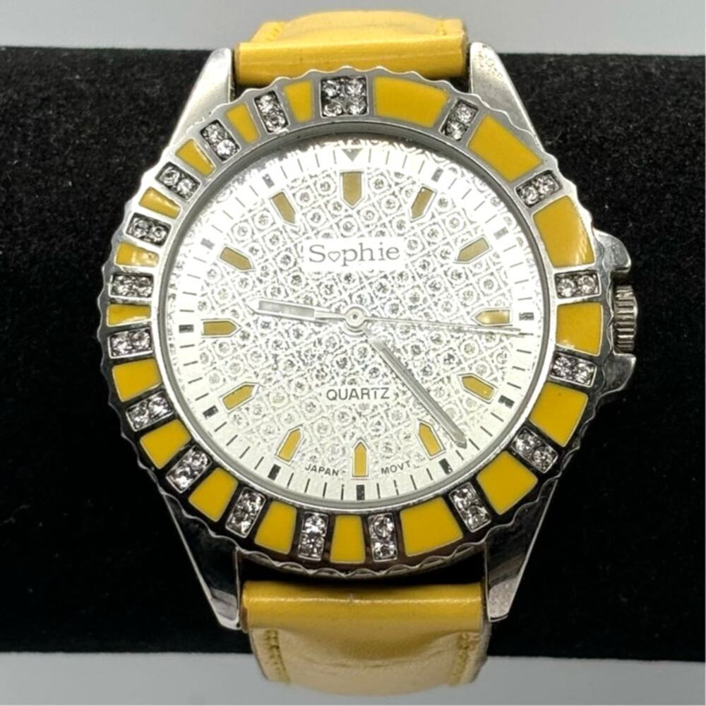 Yellow Sophie Men's Watch